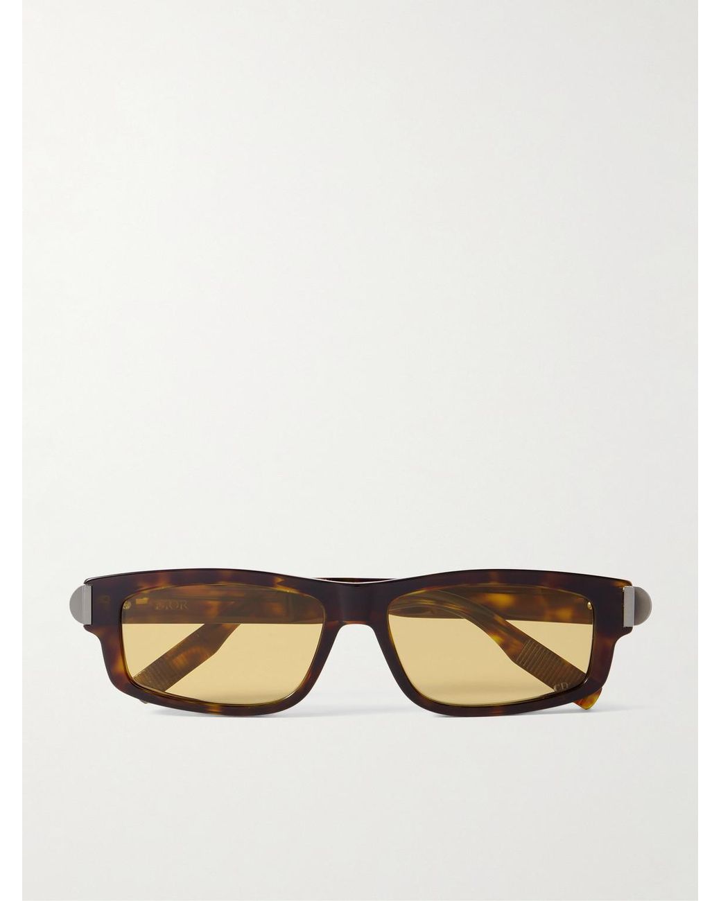 Dior Natural Cd Icon S2i Rectangular-frame Tortoiseshell Acetate Sunglasses for men