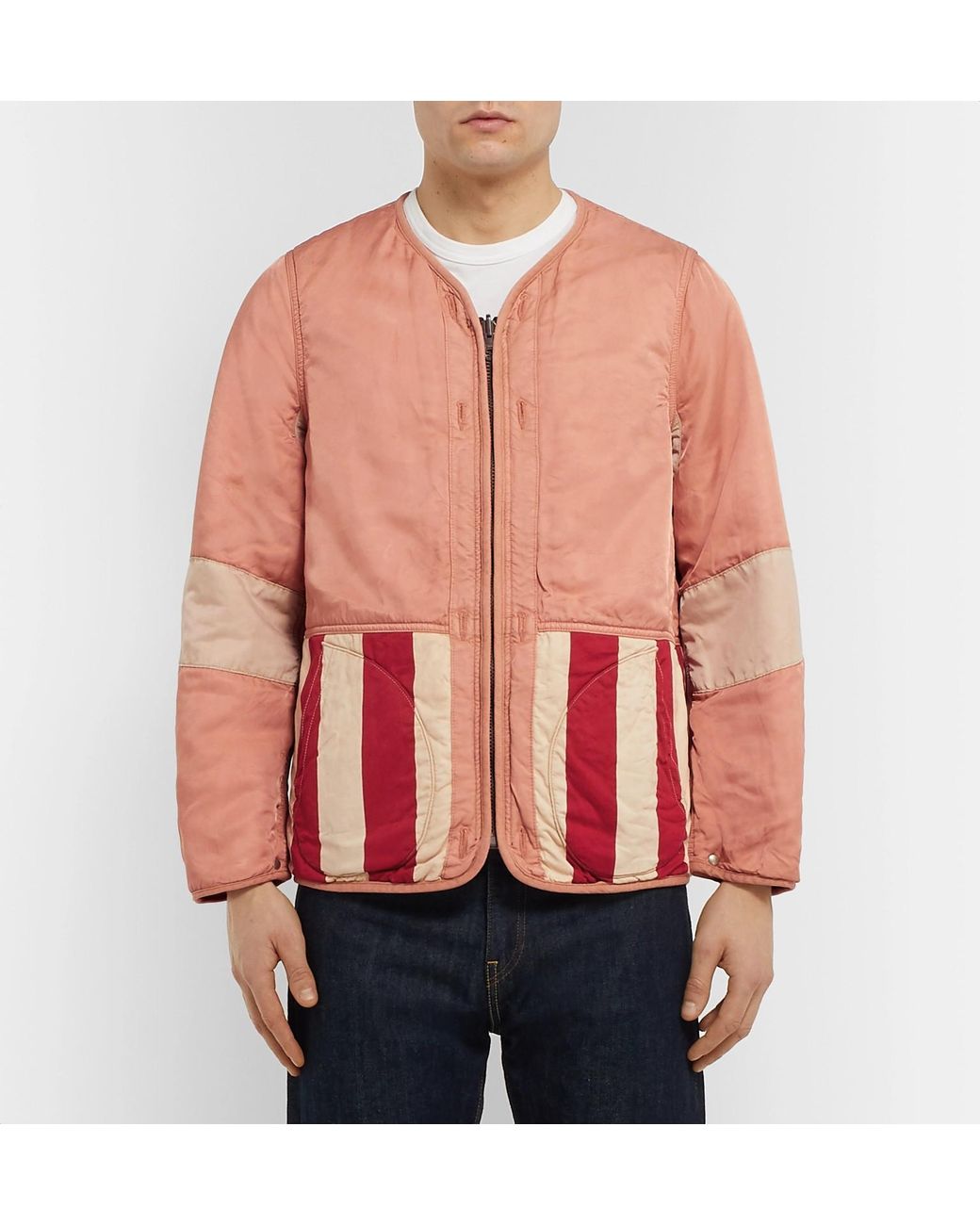 Visvim Iris Quilted Nylon-shell Jacket in Pink for Men | Lyst Canada
