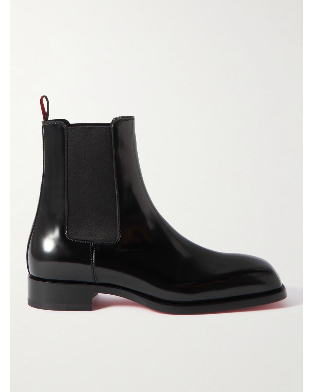 Christian Louboutin Amiralo Leather Chelsea Boots In Black For Men Lyst