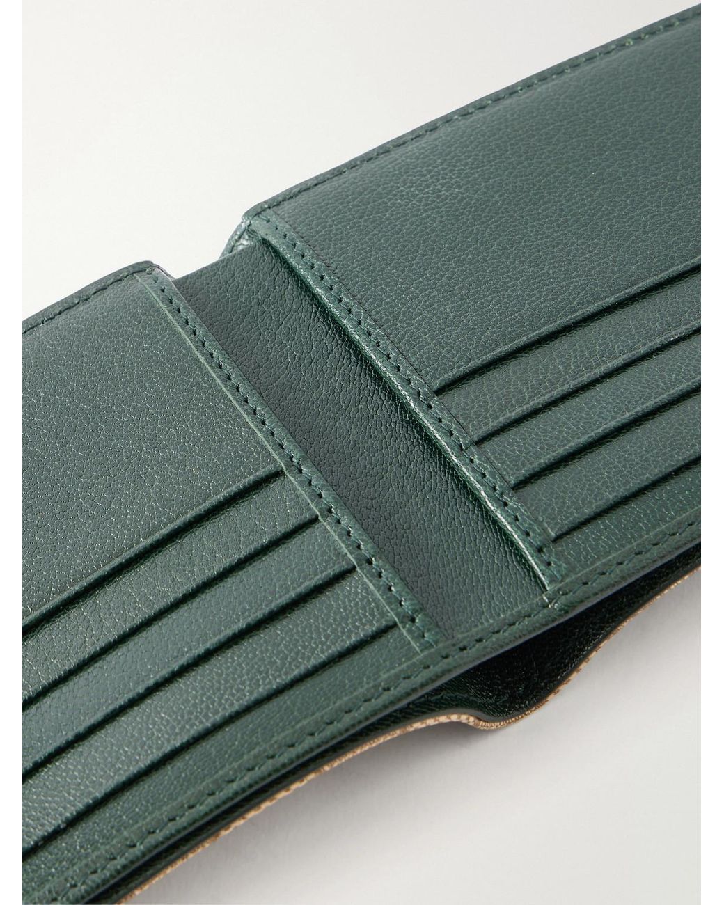 Gucci Natural Essence Classic Coated-Canvas Billfold Wallet for men