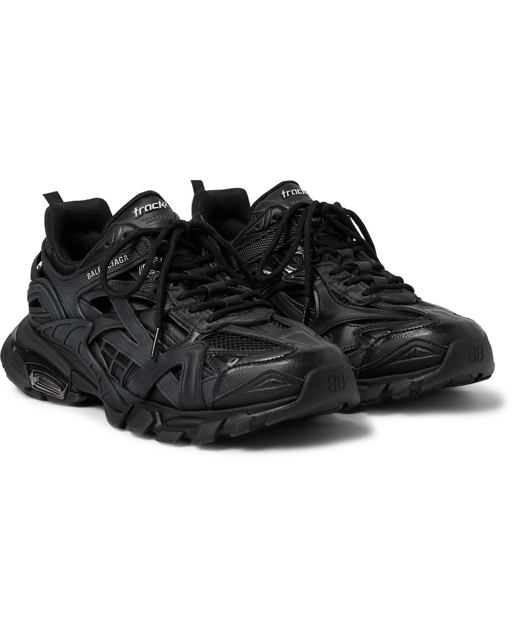 balenciaga black rubber shoes