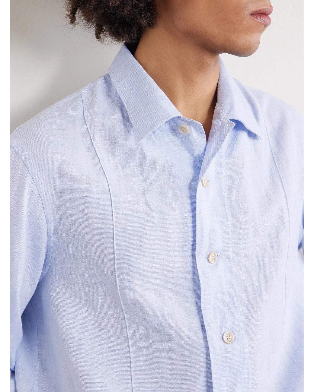 Brunello Cucinelli White Hemp for men