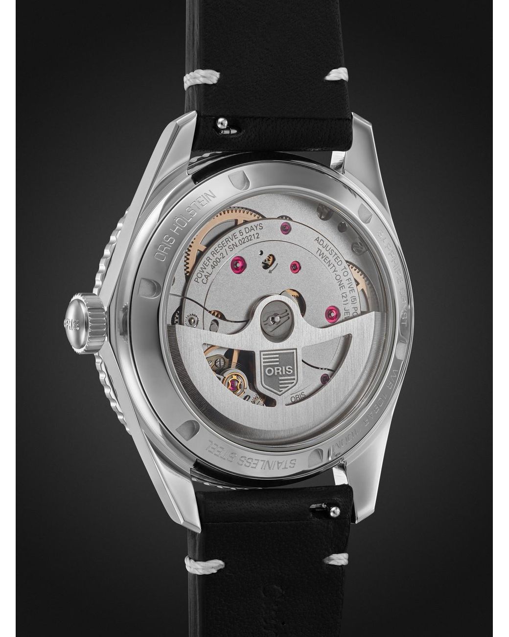 Oris Black Divers Sixty-five Automatic Stainless Steel Watch, Ref. 01 400 7772 4054-07 5 20 82 for men
