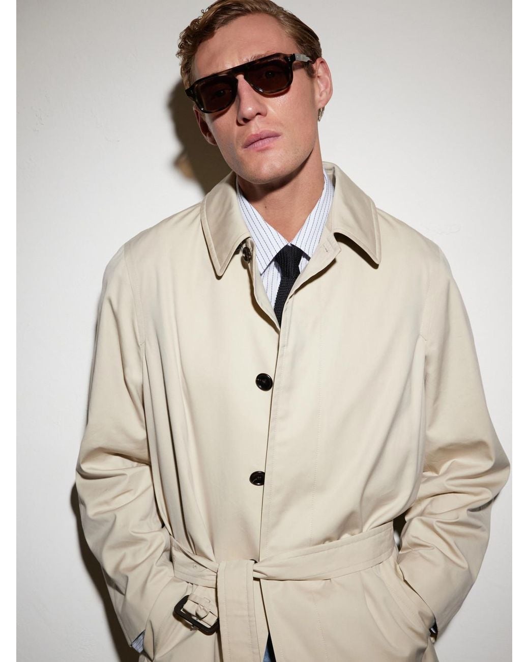 Cutler & Gross Multicolor Gr14 Aviator-Style Acetate Sunglasses for men
