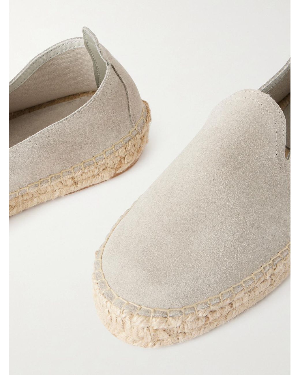 Morjas Natural Suede Espadrilles for men