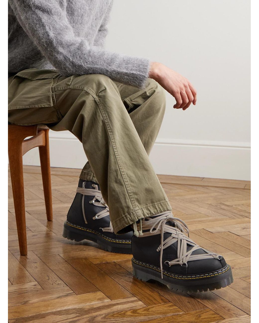 Dr.Martens Rick Owens 1460 quad megalace Rick Owens Dr Martens