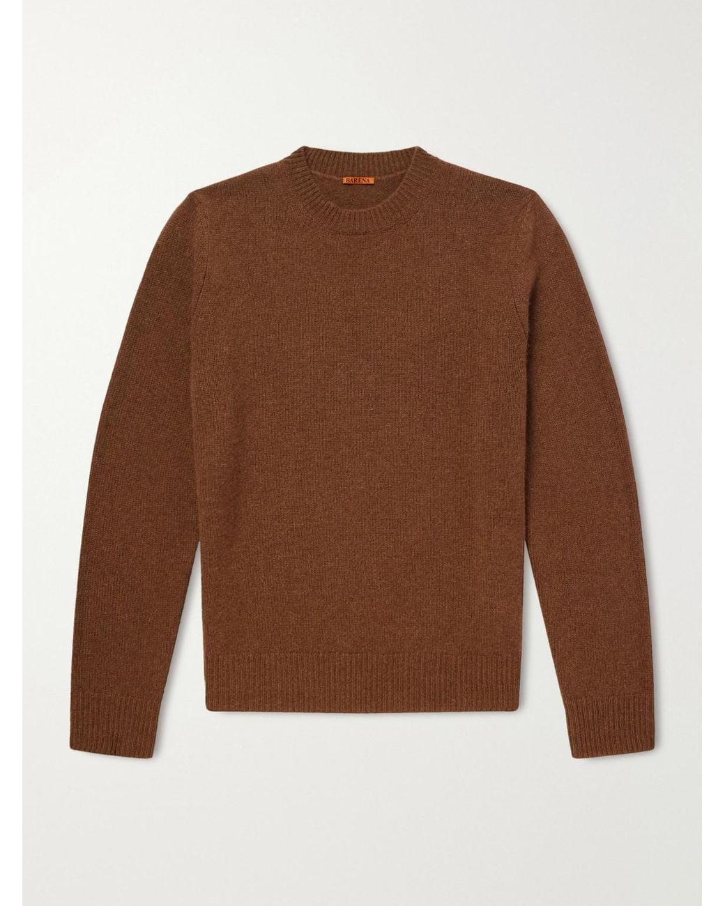 Barena Brown Cashmere Sweater for men