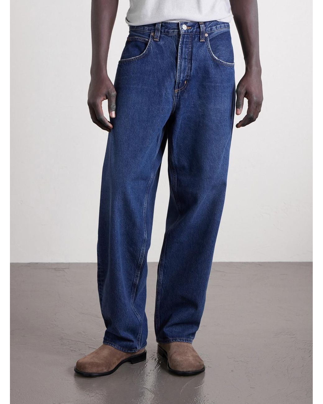 Agolde Blue Fusion Straight-Leg Jeans for men