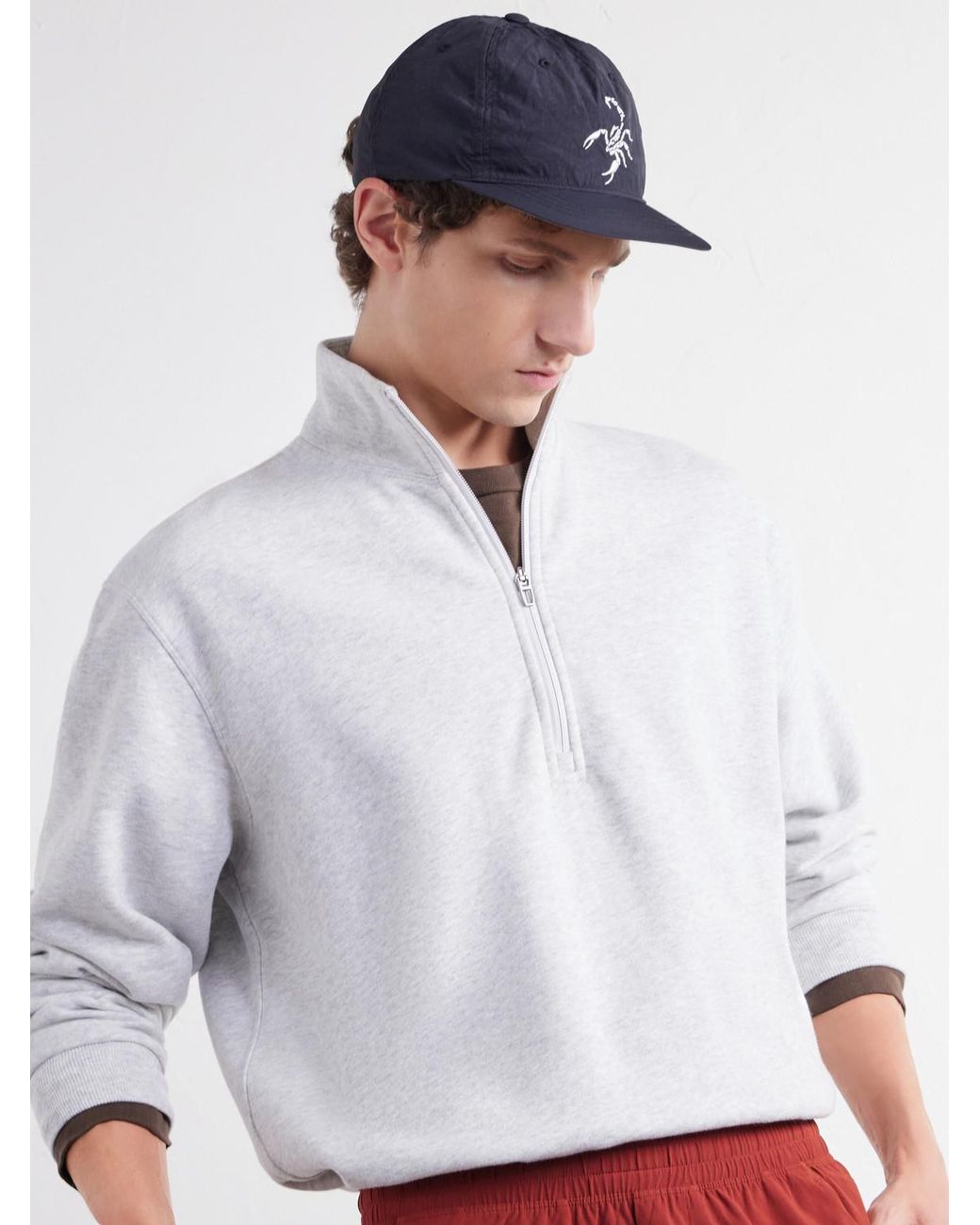 Satisfy Blue Flitesilk Logo-Embroidered Panelled Shell Cap for men