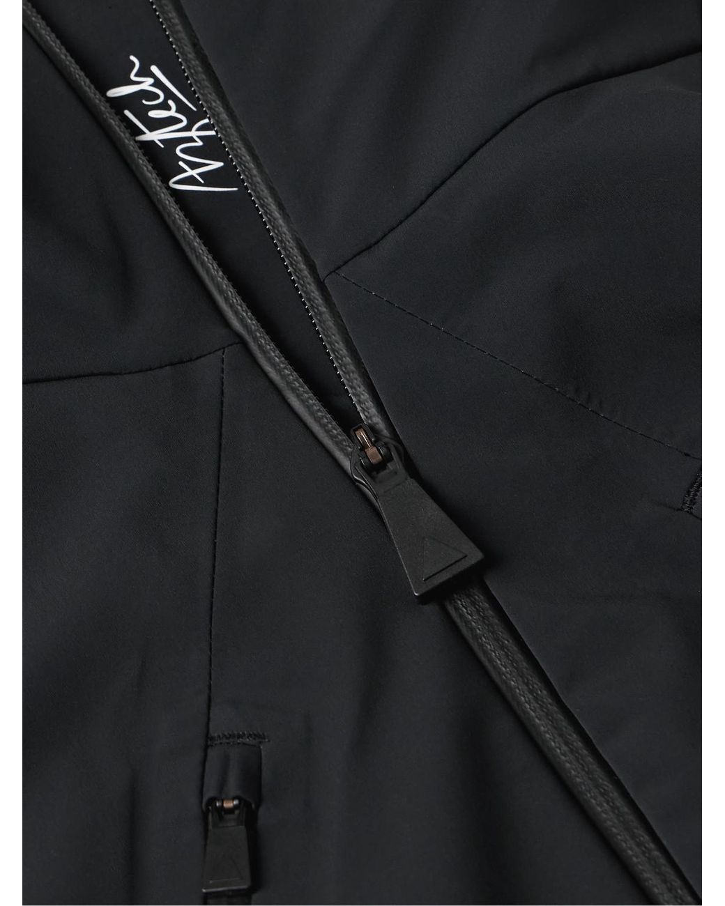 Aztech Mountain Black Hayden Hooded Ski Jacket for men