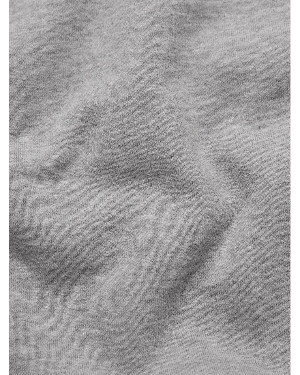 Orslow Gray Cotton-Jersey Sweatshirt for men