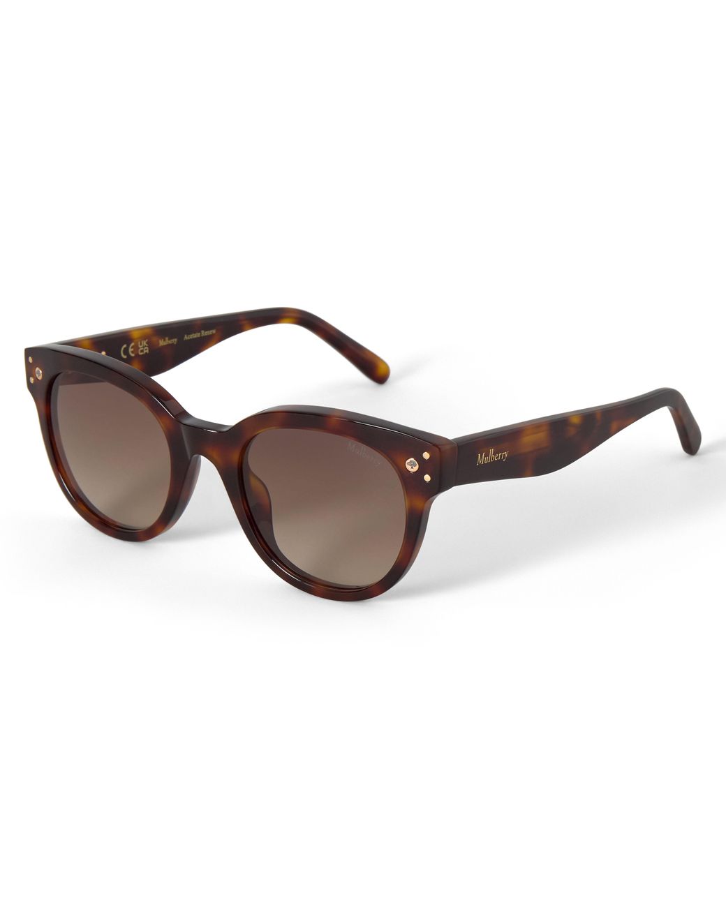 Mulberry Brown Kendall Sunglasses Tortoiseshell