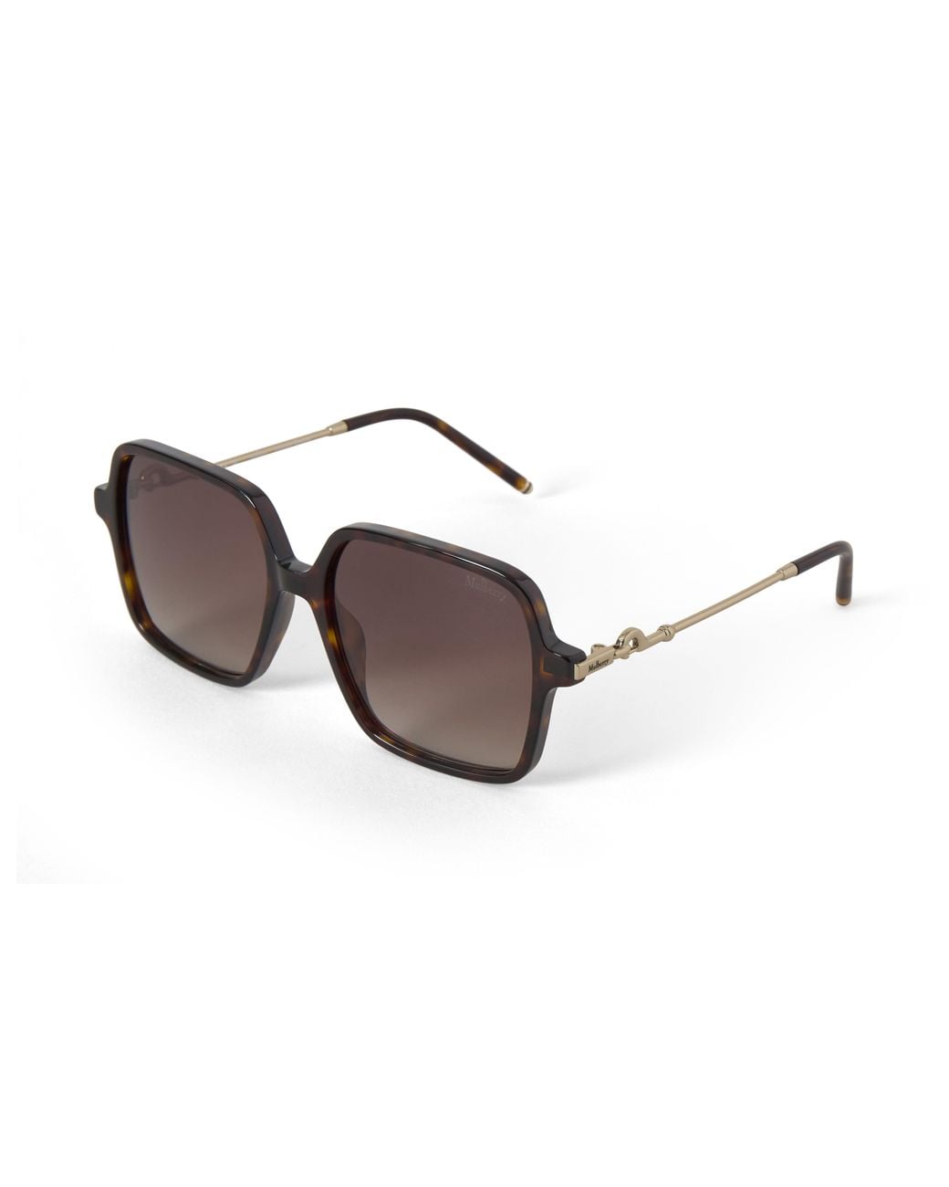 Mulberry Brown Frankie Sunglasses Tortoiseshell