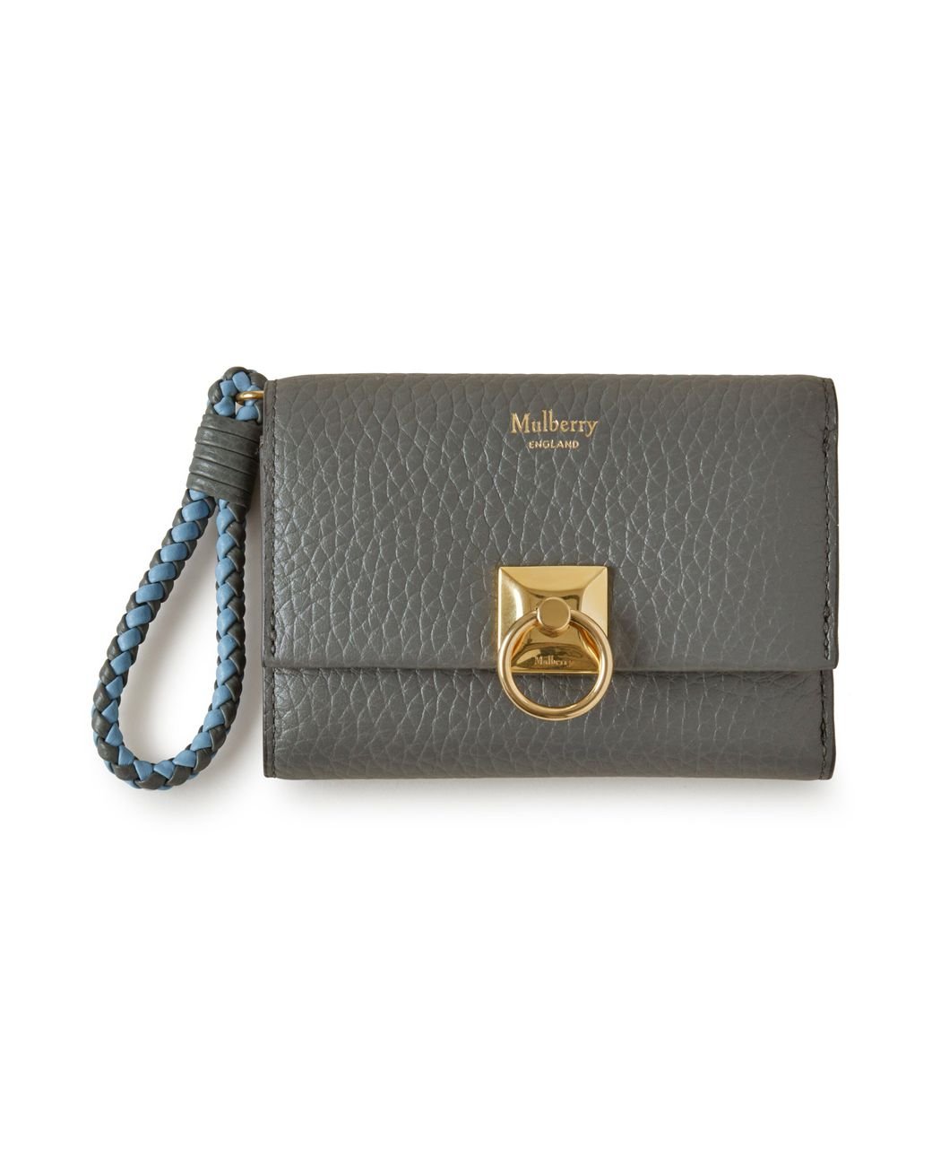 Mulberry Iris Trifold Wallet in Gray Lyst