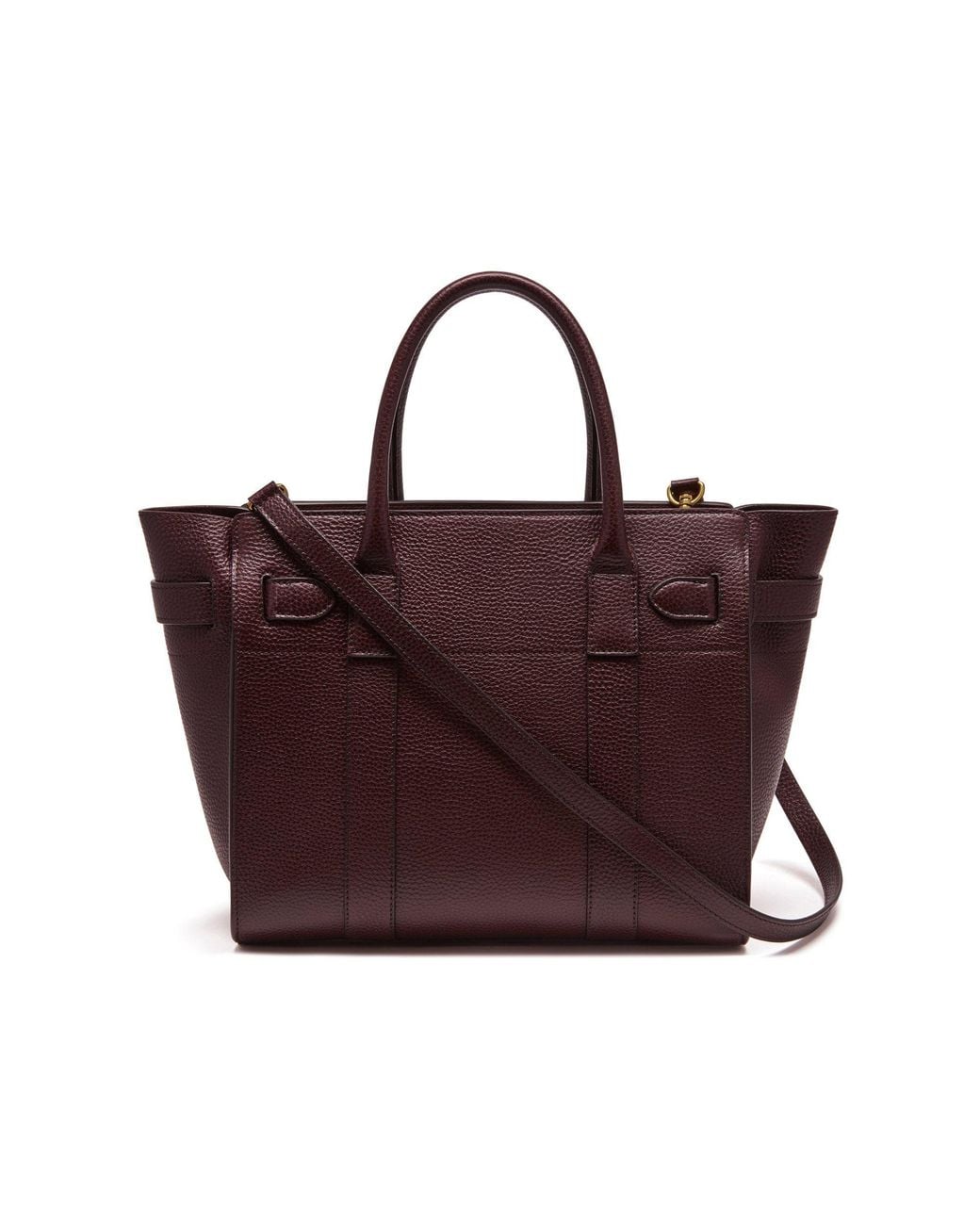 Mulberry Red Small Zipped Bayswater Oxblood