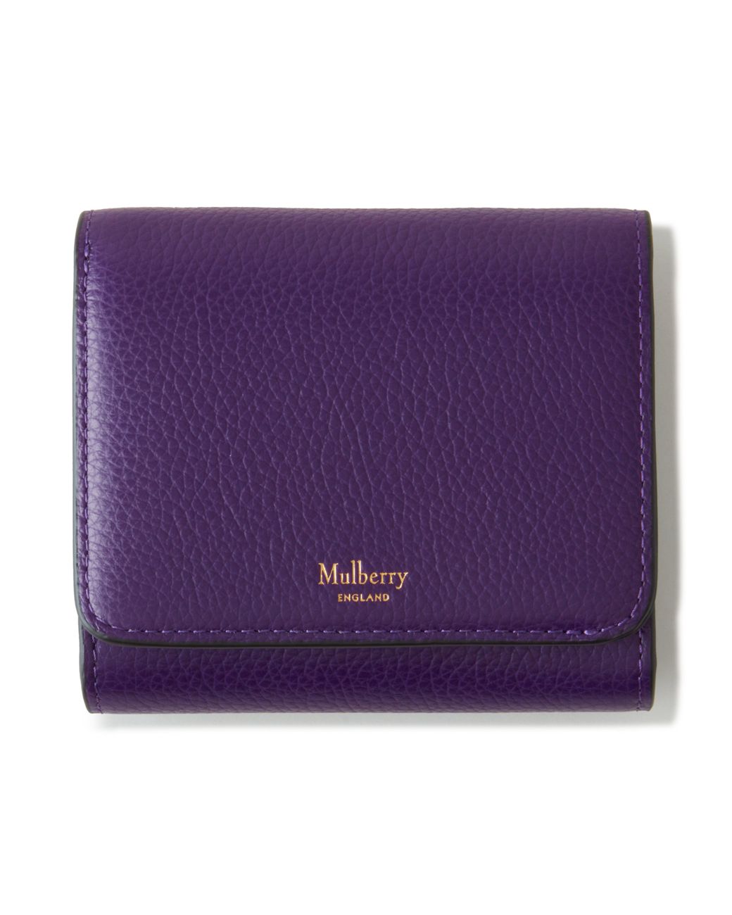 Mulberry Small Continental French Purse in Purple Lyst