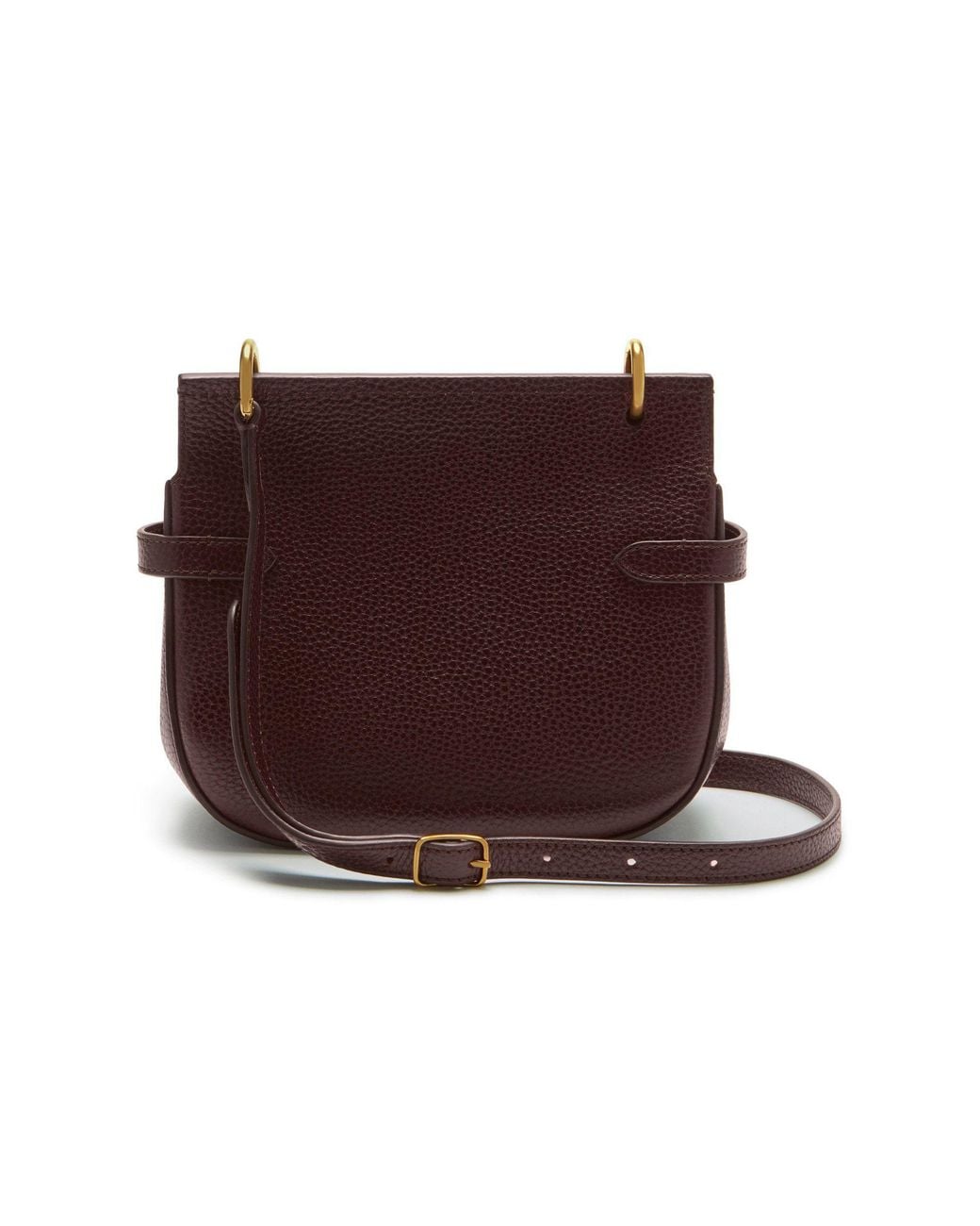Mulberry Purple Small Amberley Satchel Oxblood
