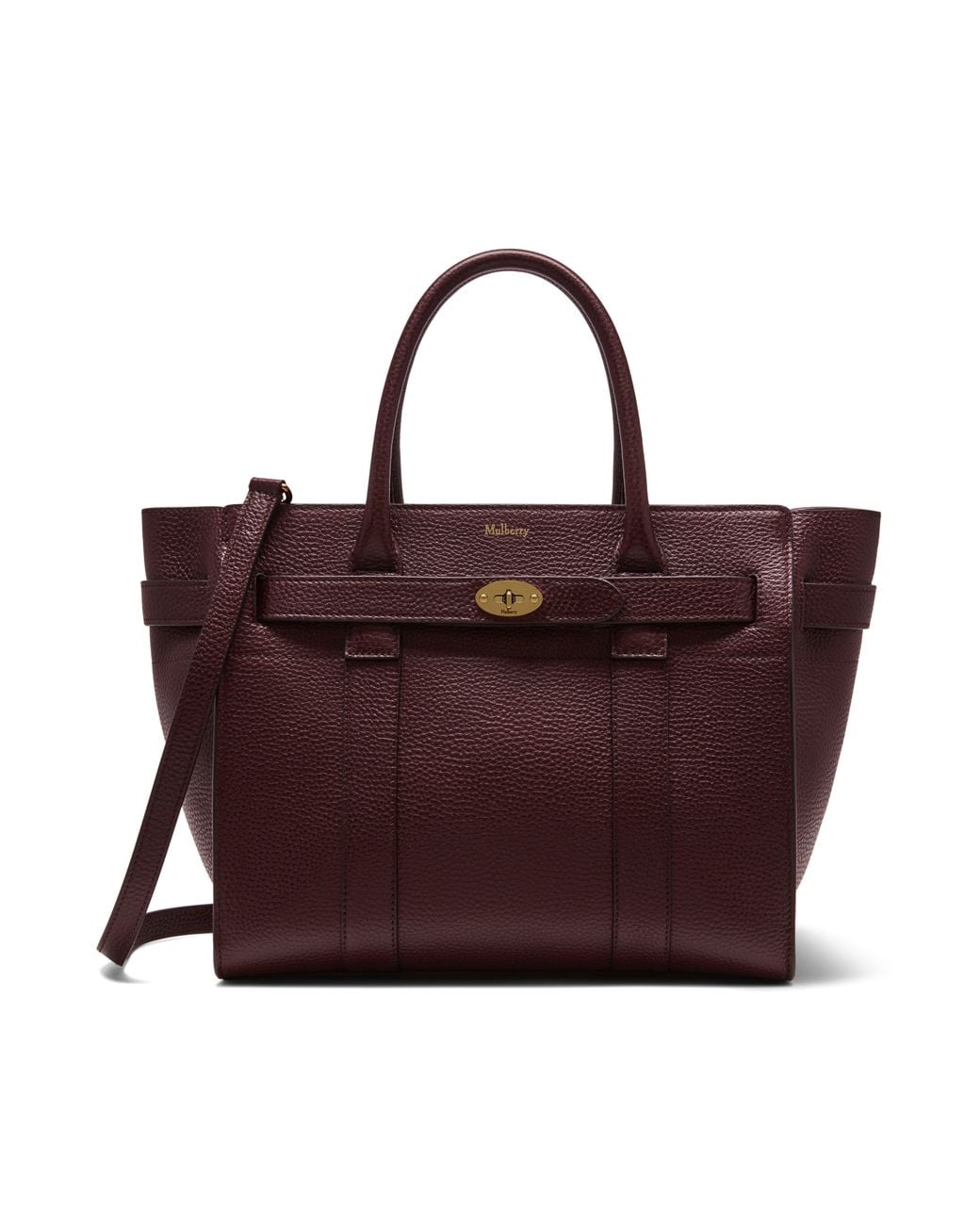 Mulberry Red Small Zipped Bayswater Oxblood