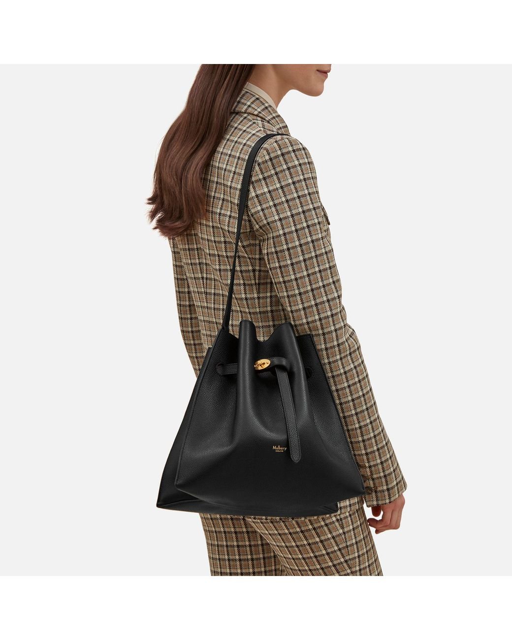 Mulberry Small Tyndale in Black | Lyst