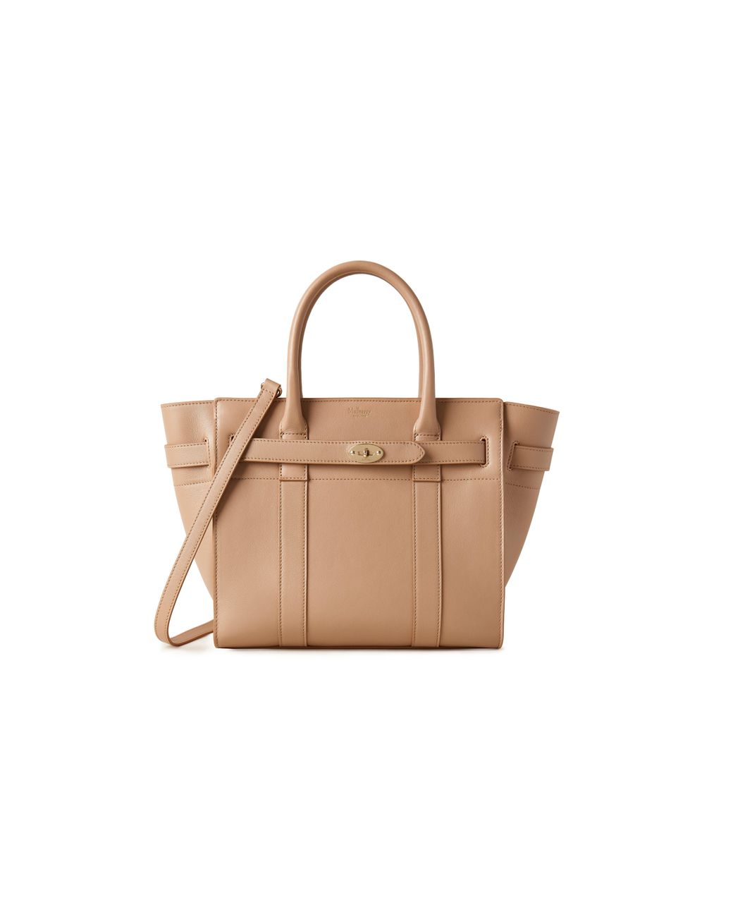 Mulberry Small Zipped Bayswater In Light Salmon Silky Calf Lyst