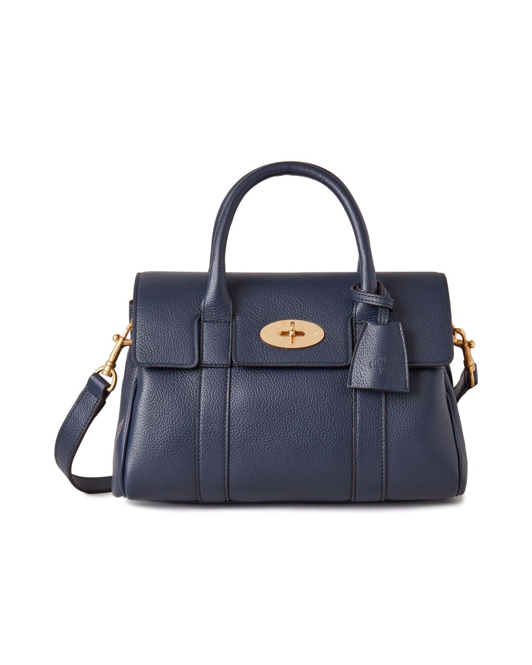 Mulberry Blue Bayswater Satchel
