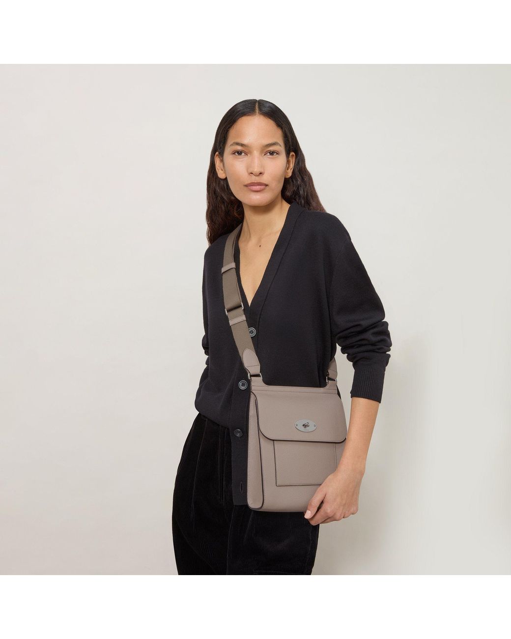 Mulberry Gray Antony Cashmere Taupe for men