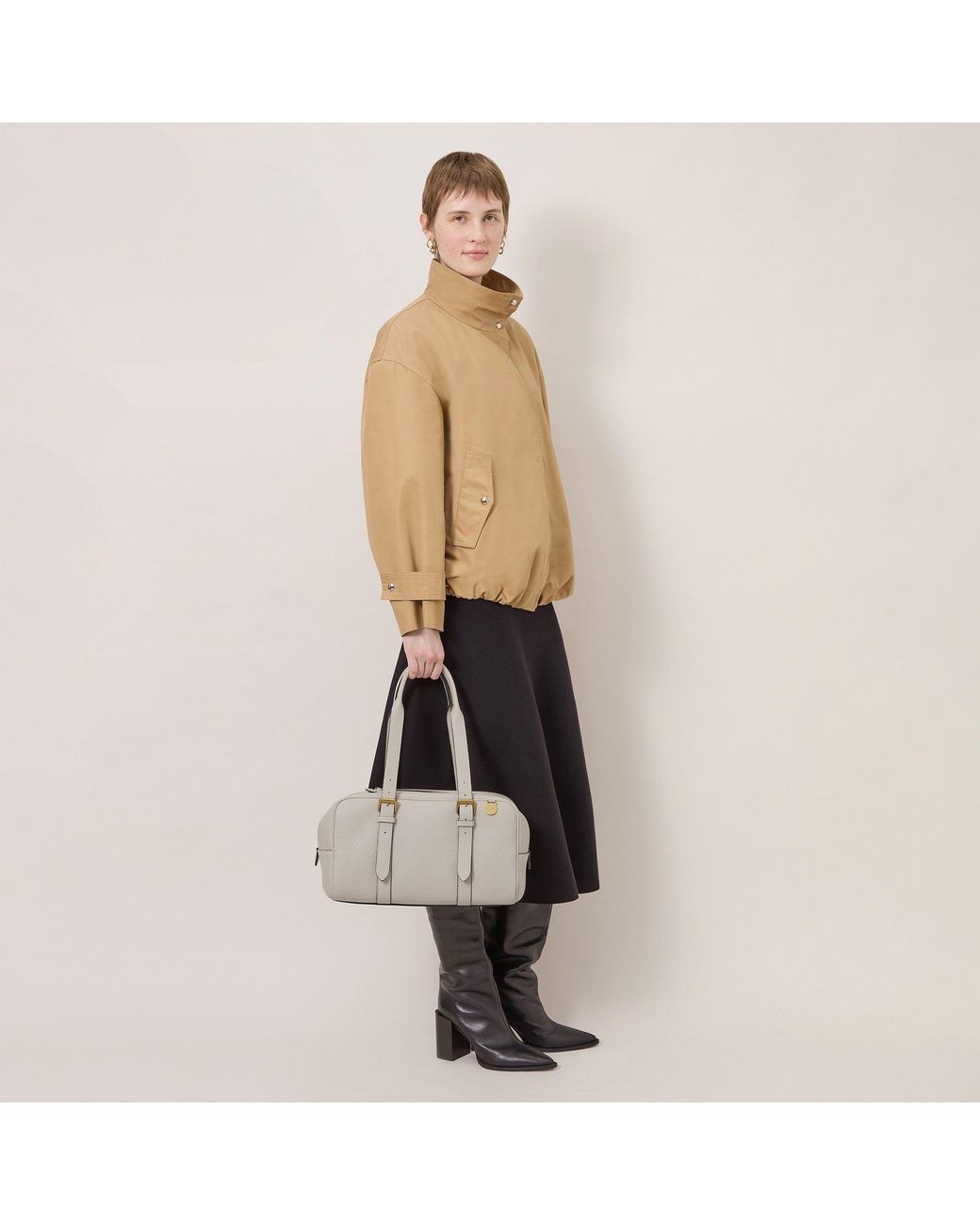 Mulberry Gray Boston