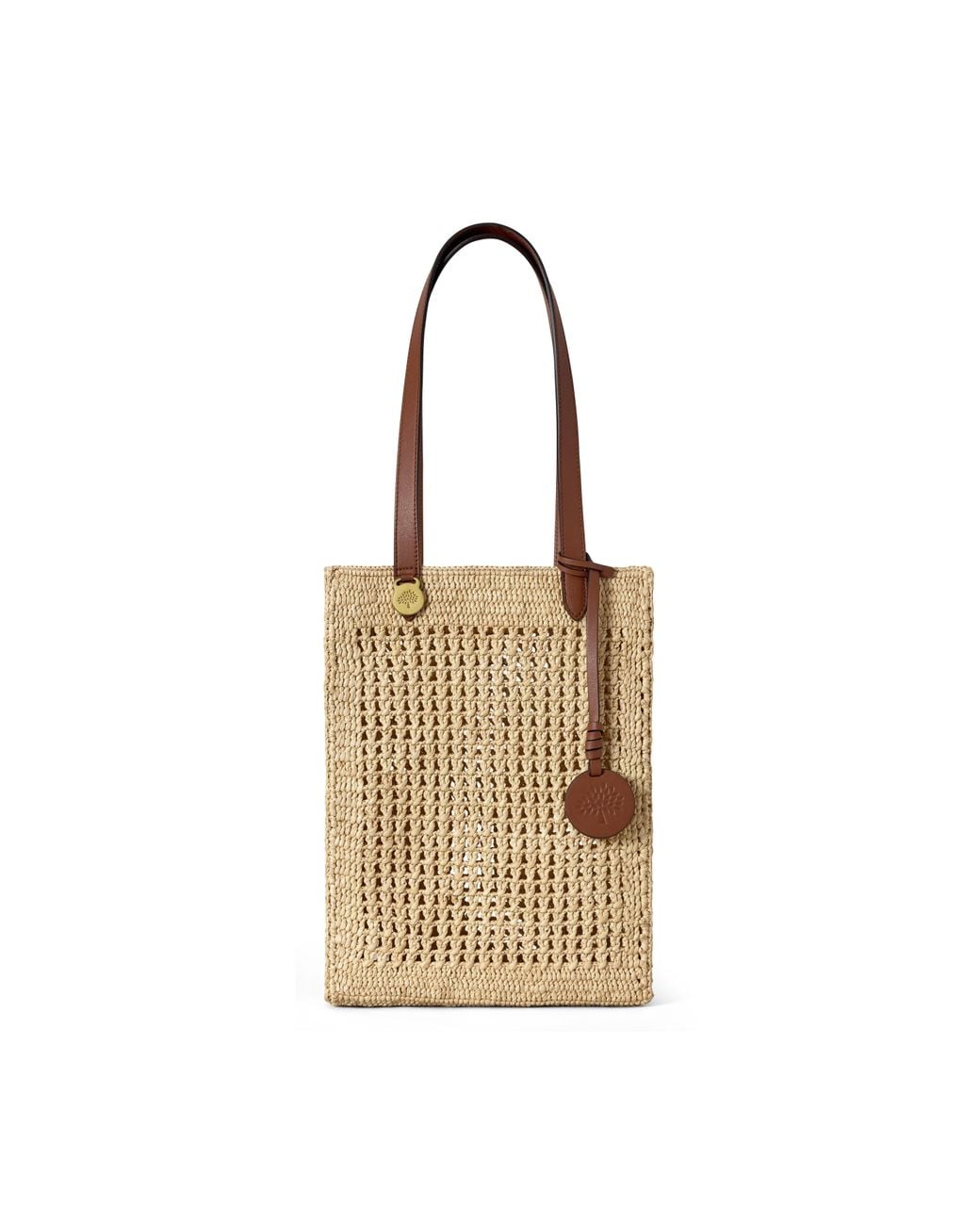 Mulberry Small Crochet Tote Natural