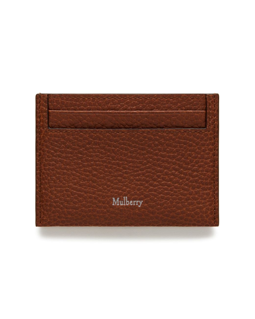 Mulberry Brown Credit Card Slip for men