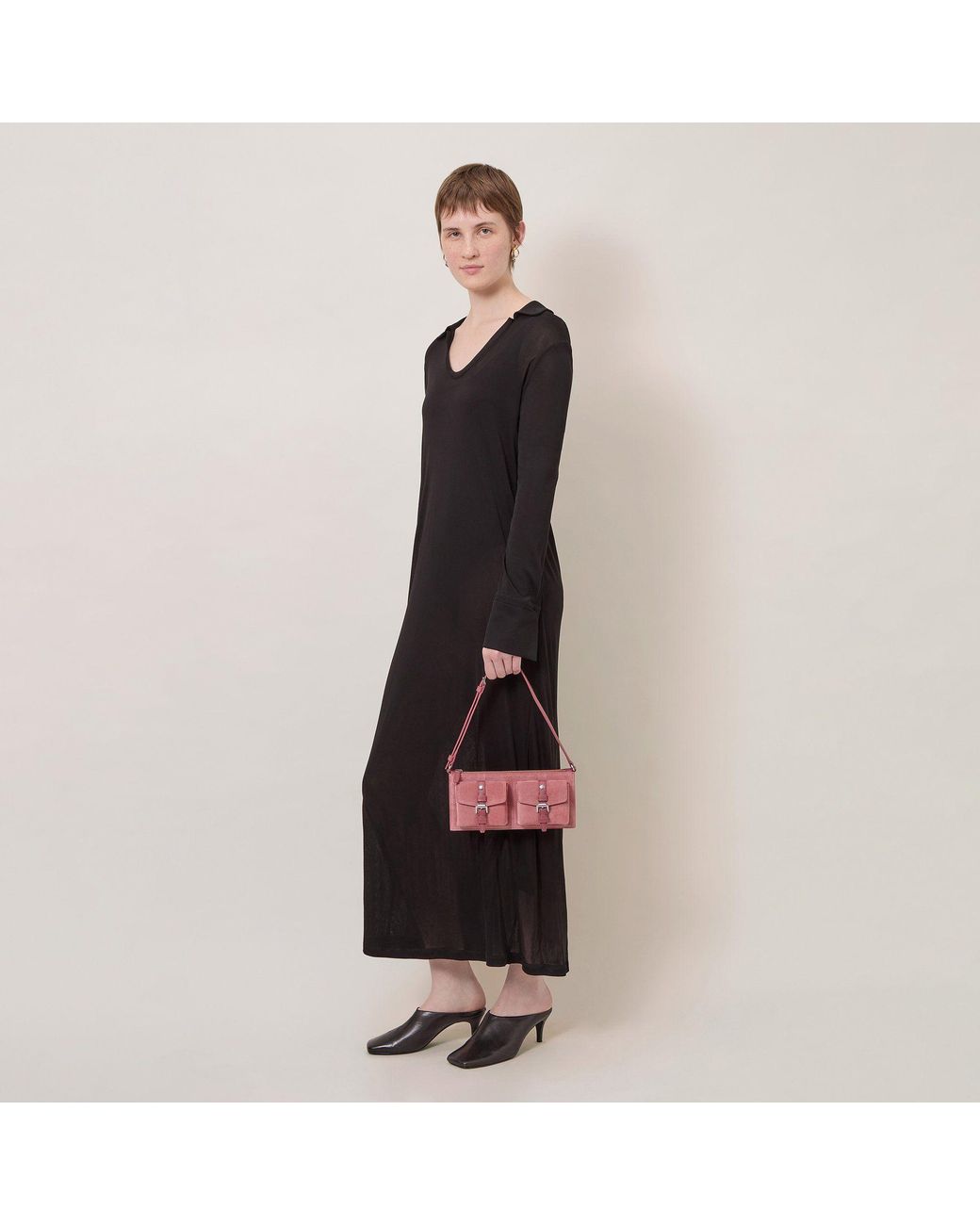 Mulberry Pink Mini Roxanne Shoulder Bag Scrumpy