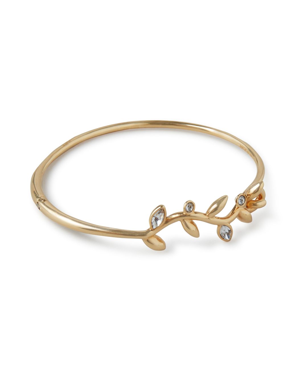 Mulberry Metallic Leaf Bracelet