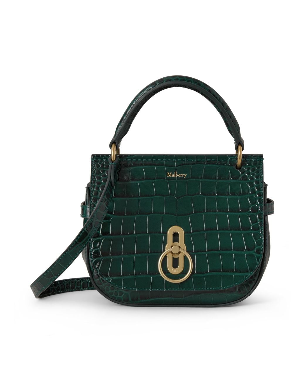 Mulberry Green Small Amberley Satchel