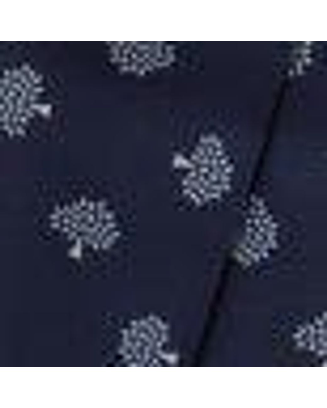 Mulberry Blue Skinny Scarf