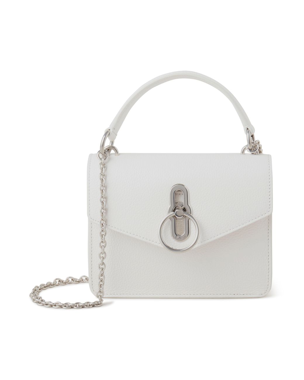 Mulberry White Small Amberley Crossbody