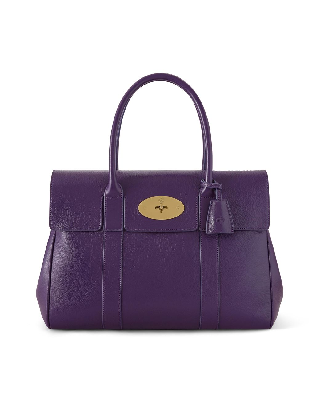 Mulberry Purple Leather Bayswater Amethyst