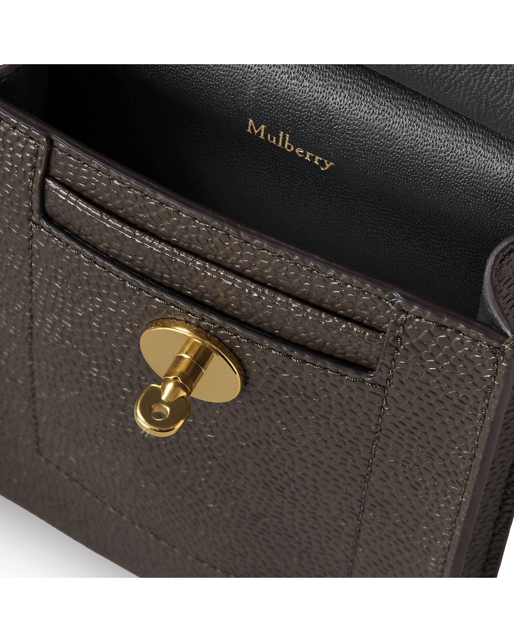 Mulberry Brown Mini Antony Mole-Cognac for men