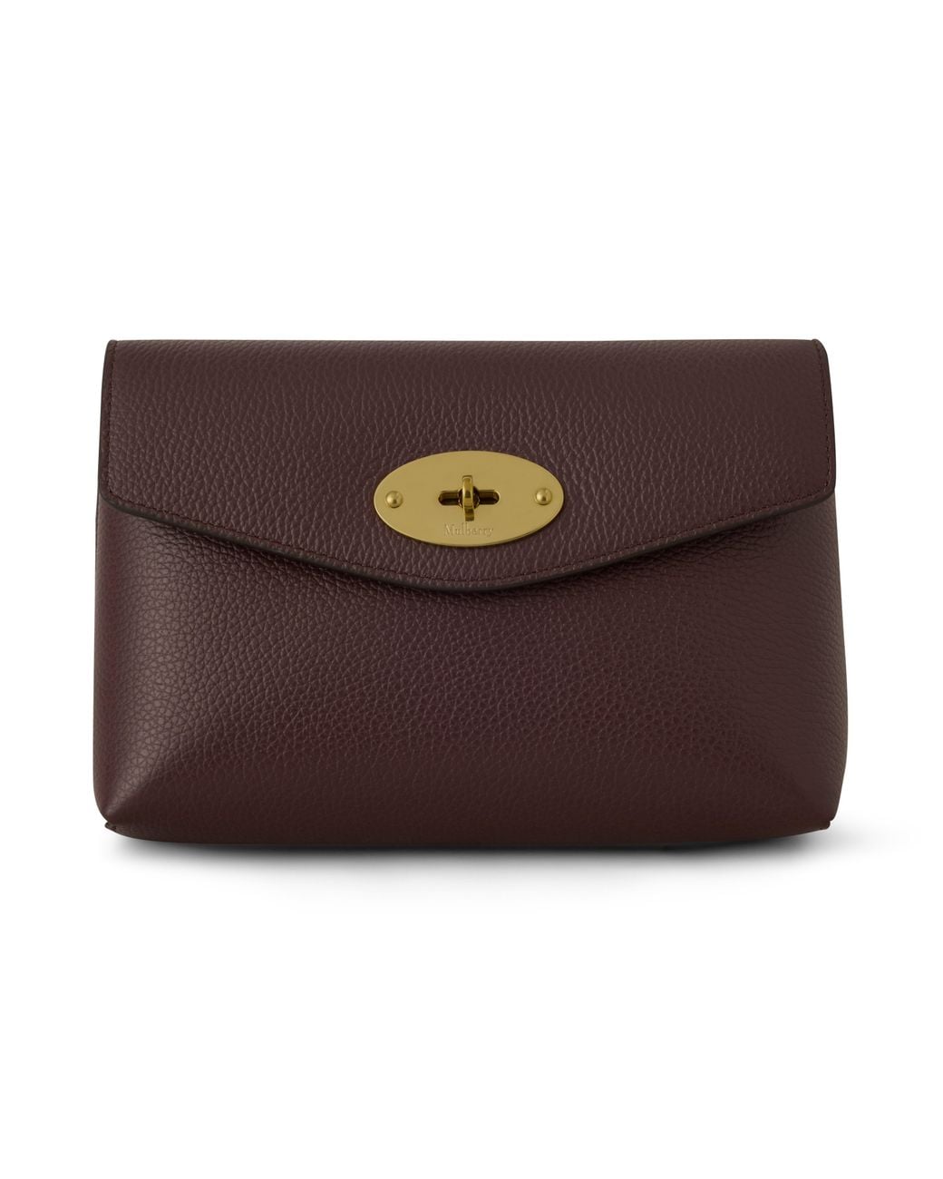 Mulberry Brown Darley Cosmetic Pouch Oxblood