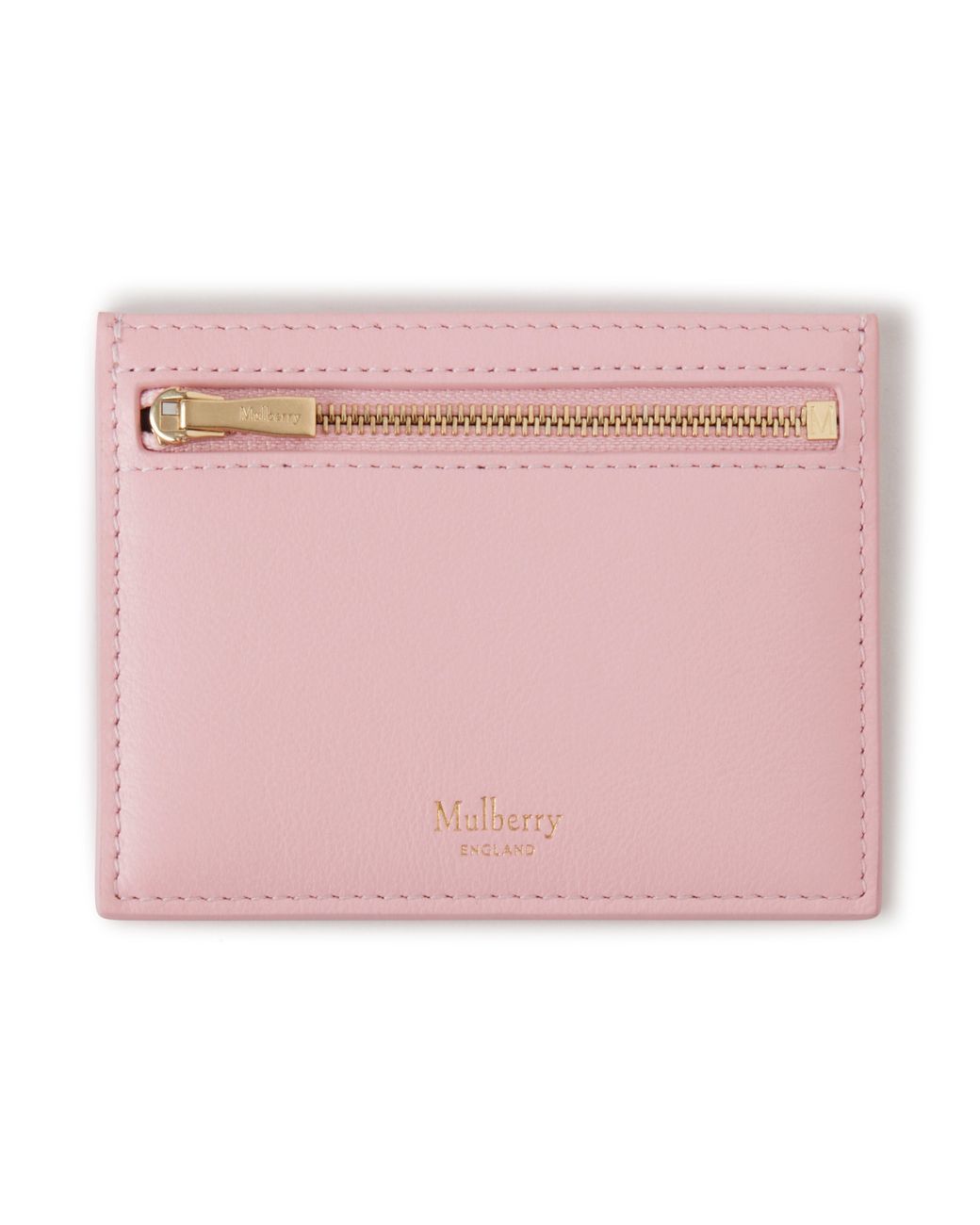 Mulberry Zipped Credit Card Slip in Pink