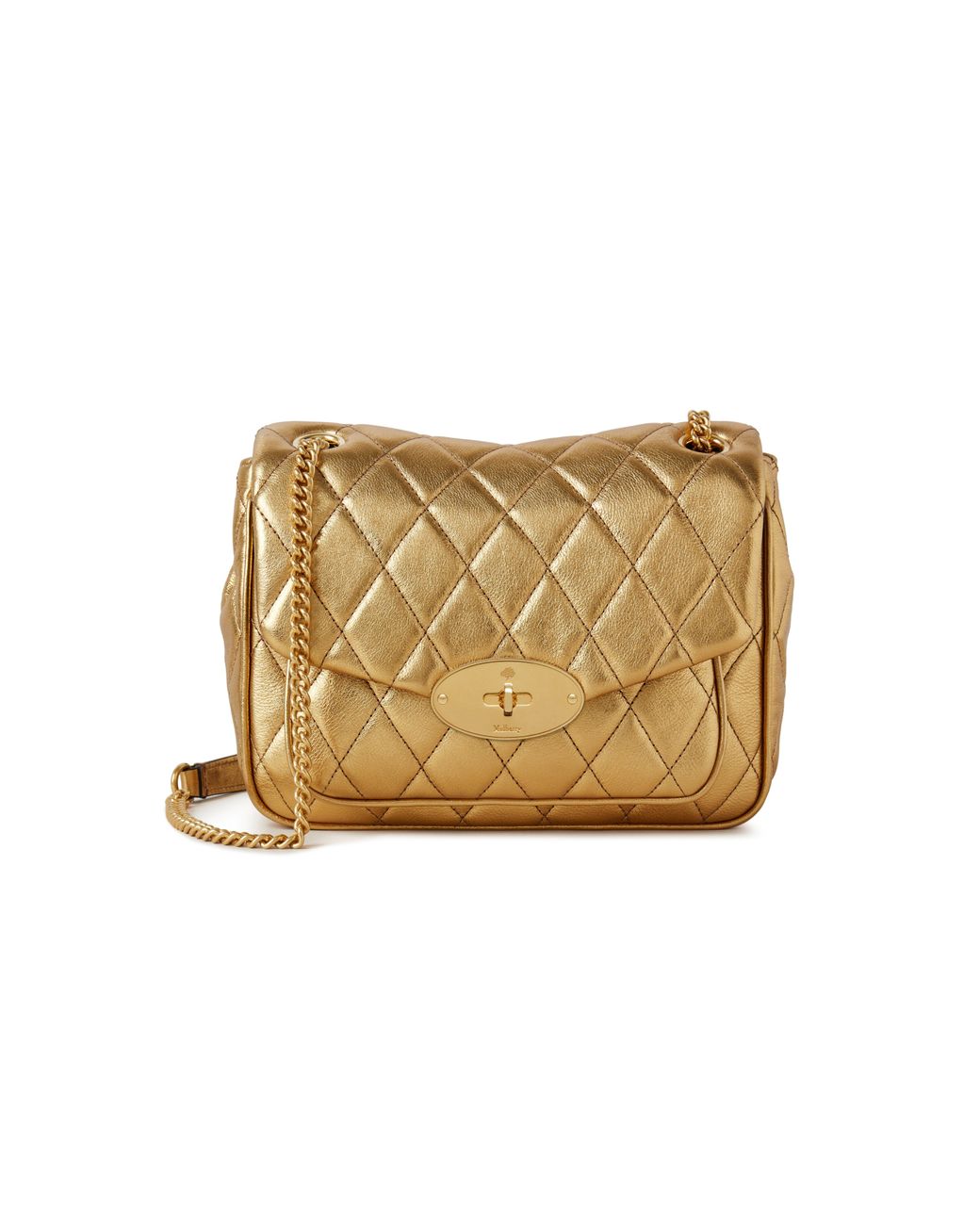 Mulberry Small Darley Shoulder Bag In Gold Quilted Metallic Buffalo Lyst UK