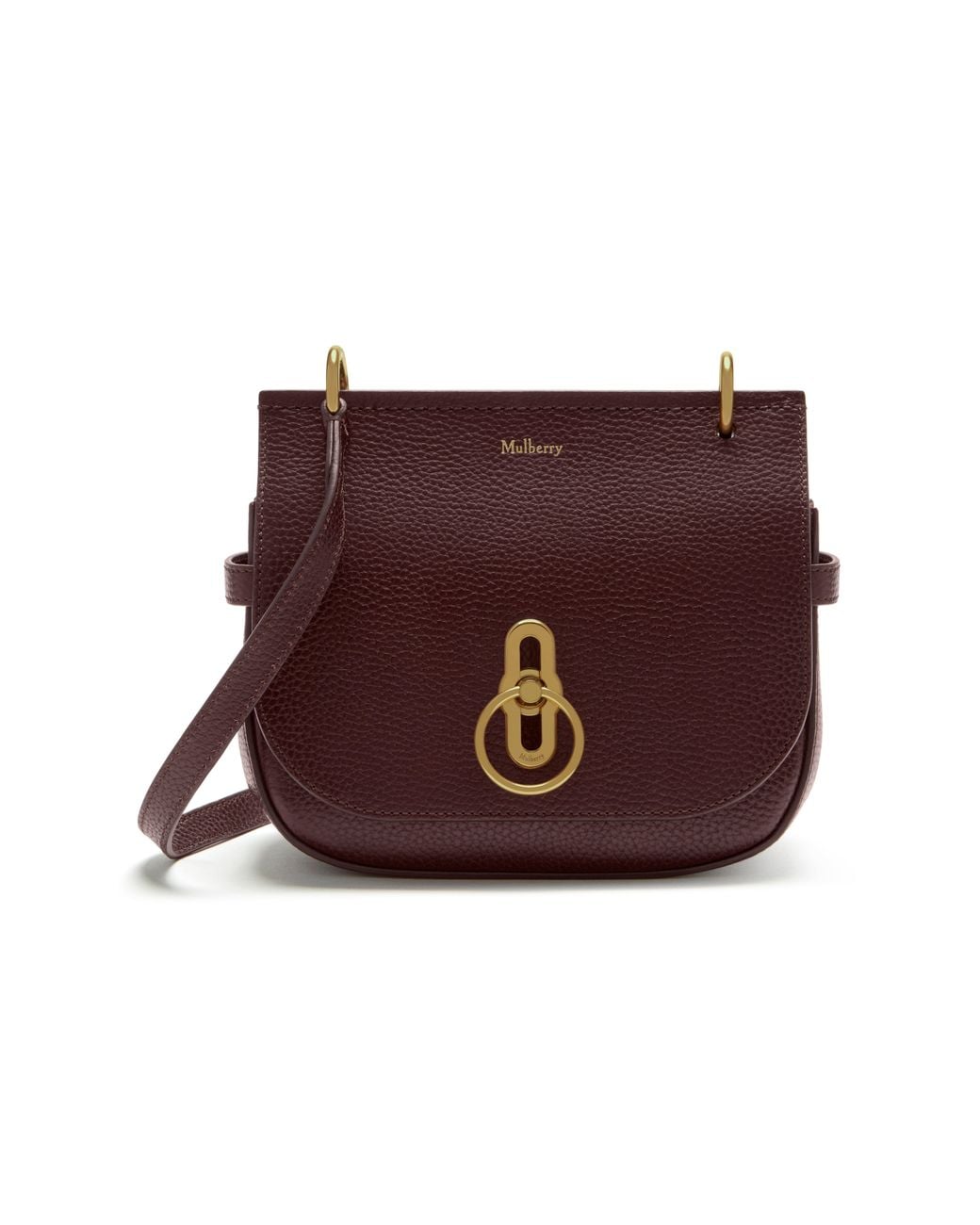 Mulberry Purple Small Amberley Satchel Oxblood