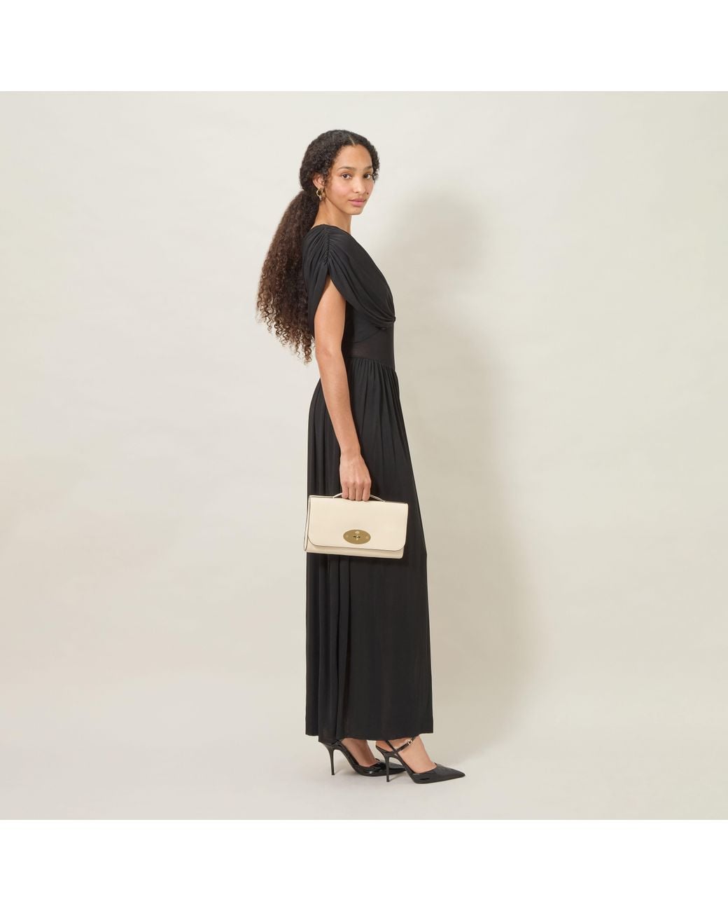 Mulberry Natural Lily Clutch Buttery Nappa