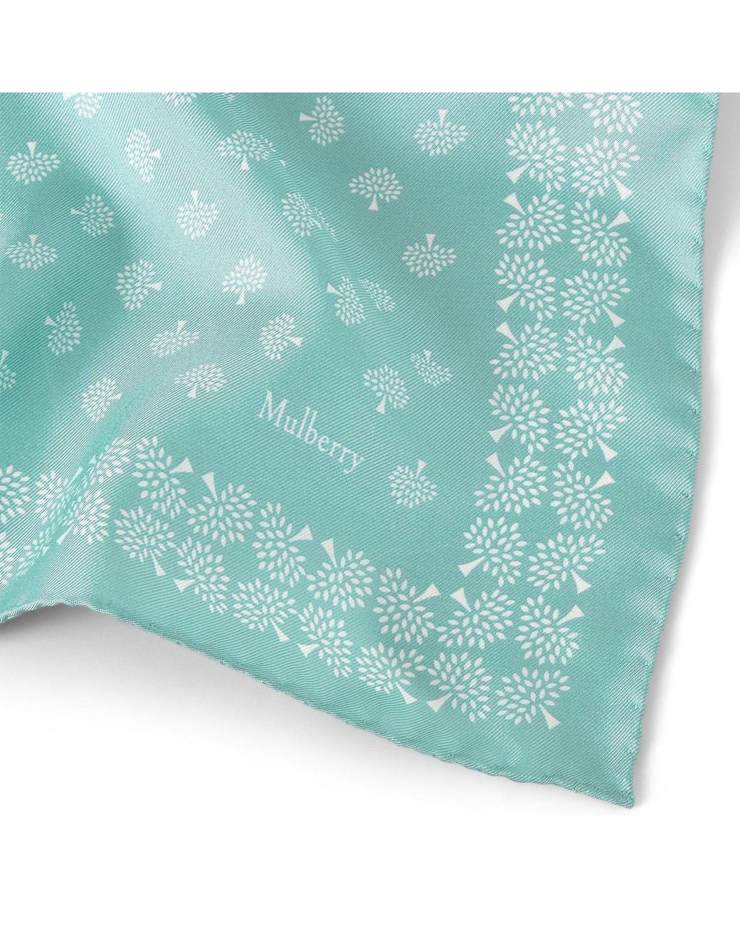 Mulberry Green Square Scarf