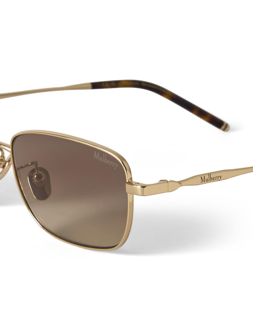 Mulberry Brown Ellis Sunglasses Oak