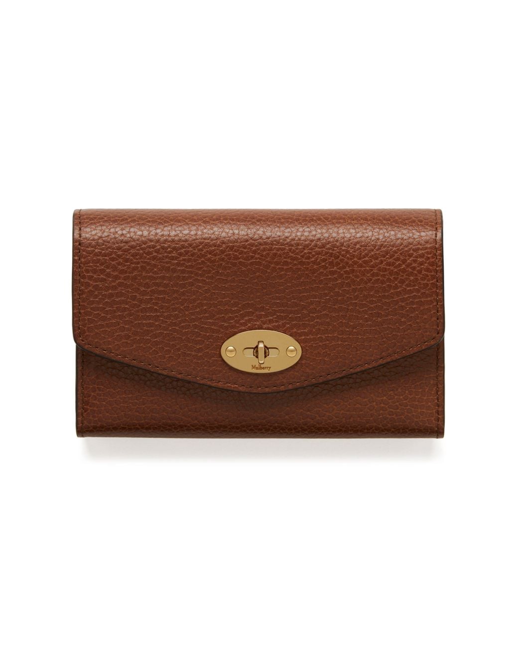 Mulberry Brown Medium Leather Darley Wallet
