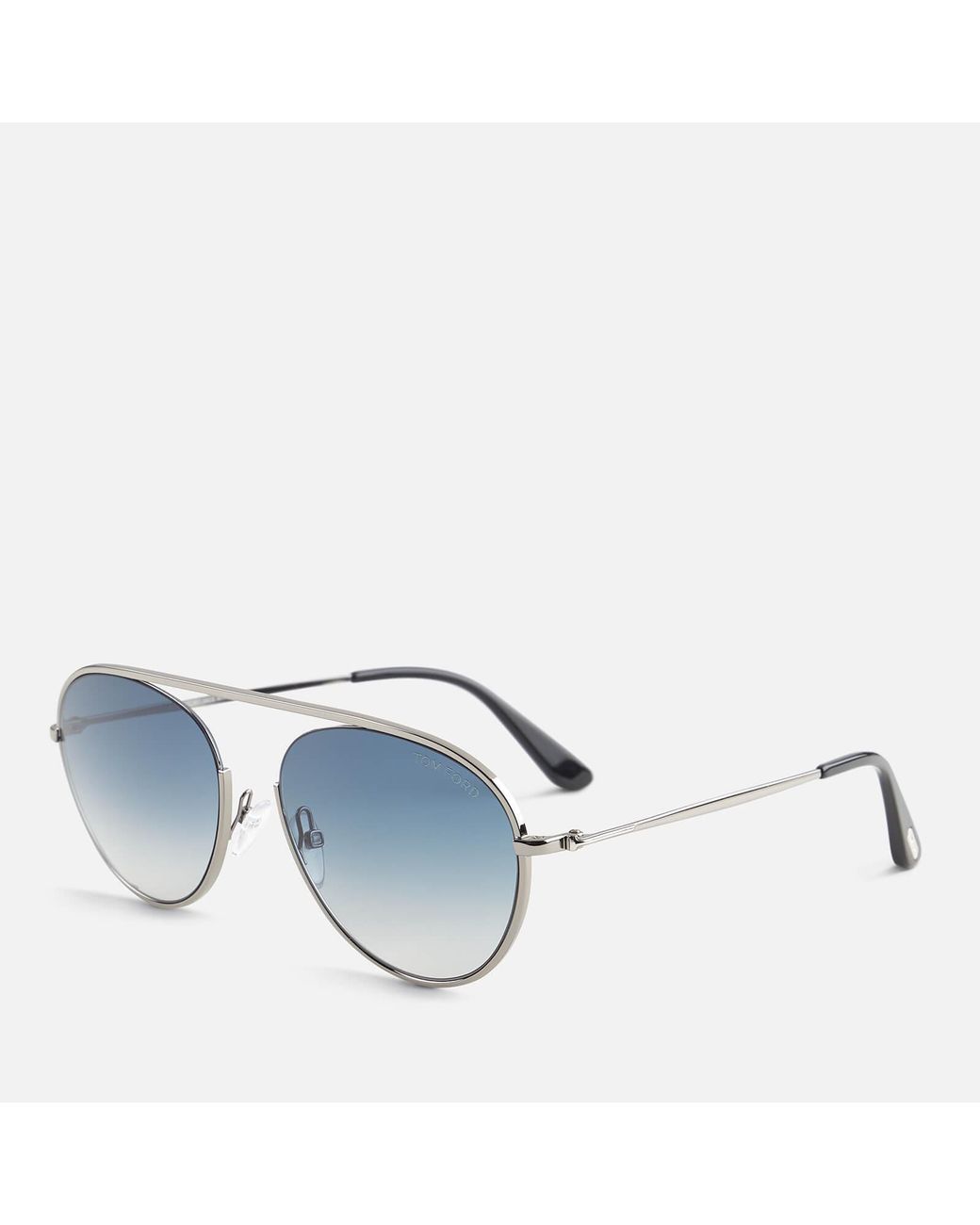fantoom Ver weg Instituut Tom Ford Keith Aviator Style Sunglasses in Blue for Men | Lyst
