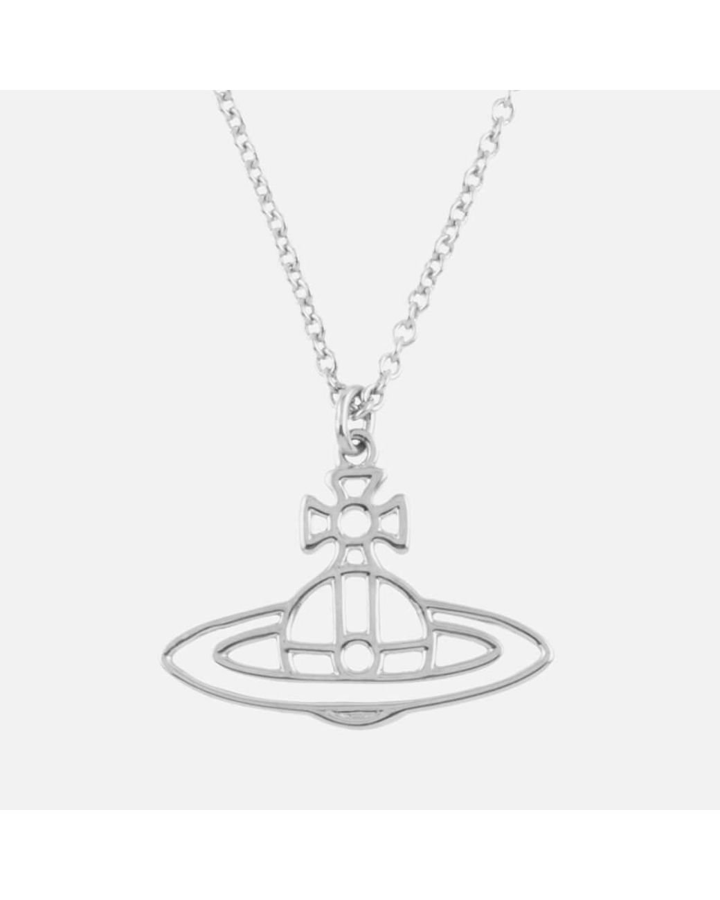 Vivienne Westwood Orb-pendant Crystal Necklace - Farfetch
