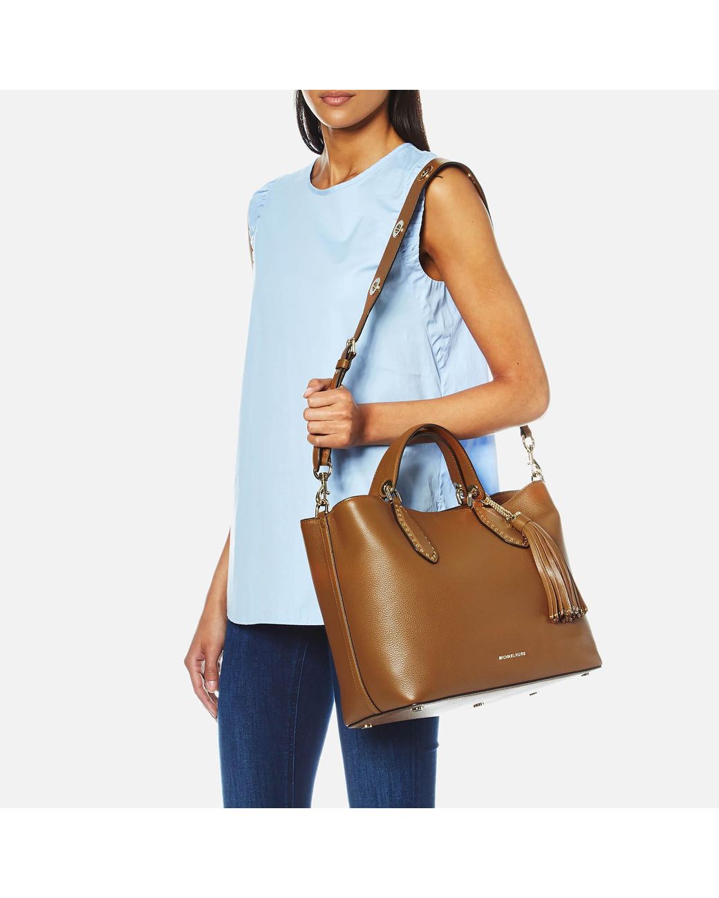 MICHAEL Michael Kors Brooklyn Large Grab Bag | Lyst