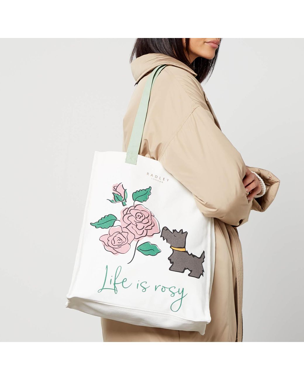 Radley canvas deals tote bag