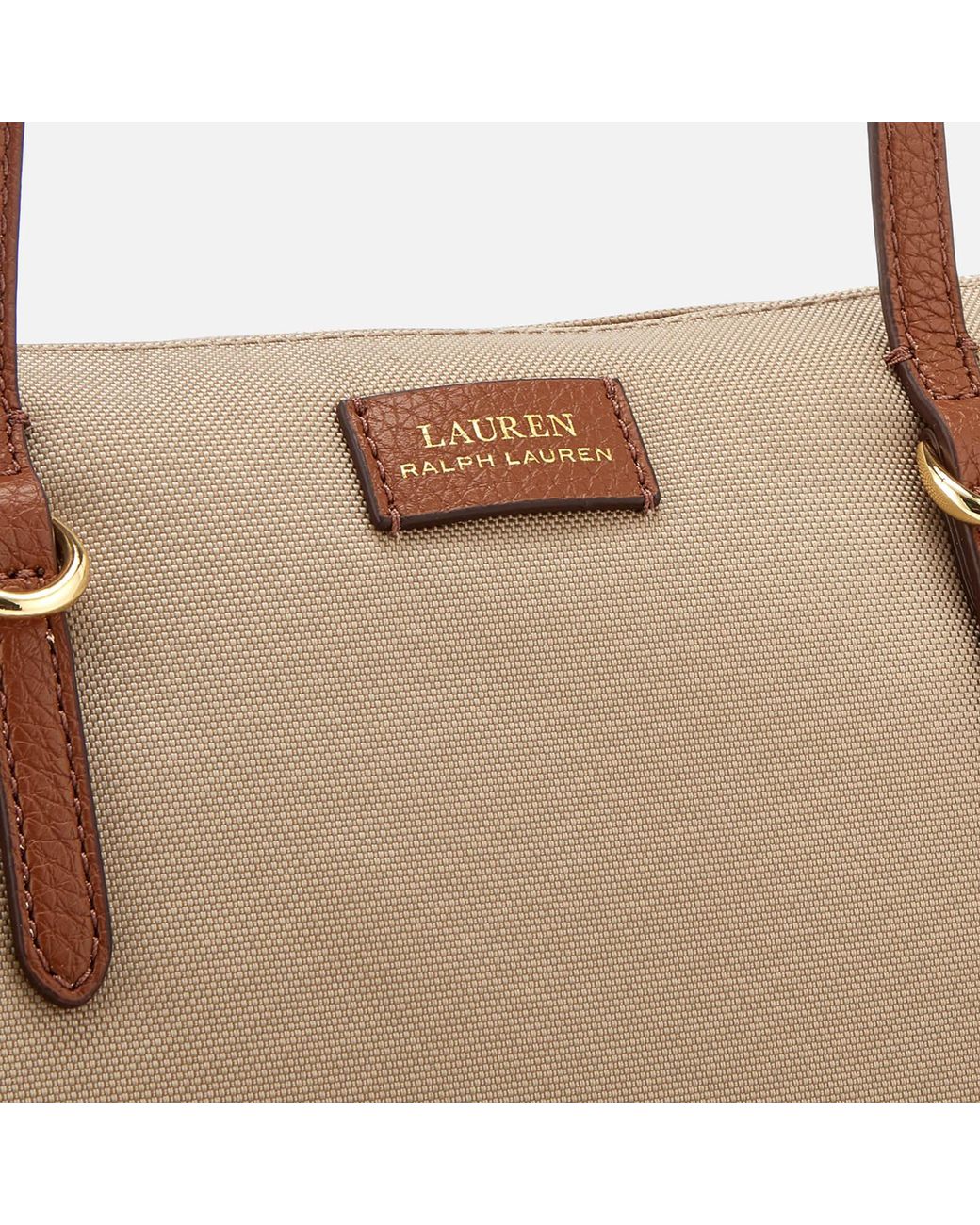 Lauren by Ralph Lauren Chadwick Shopper Bag in Natural | Lyst Australia