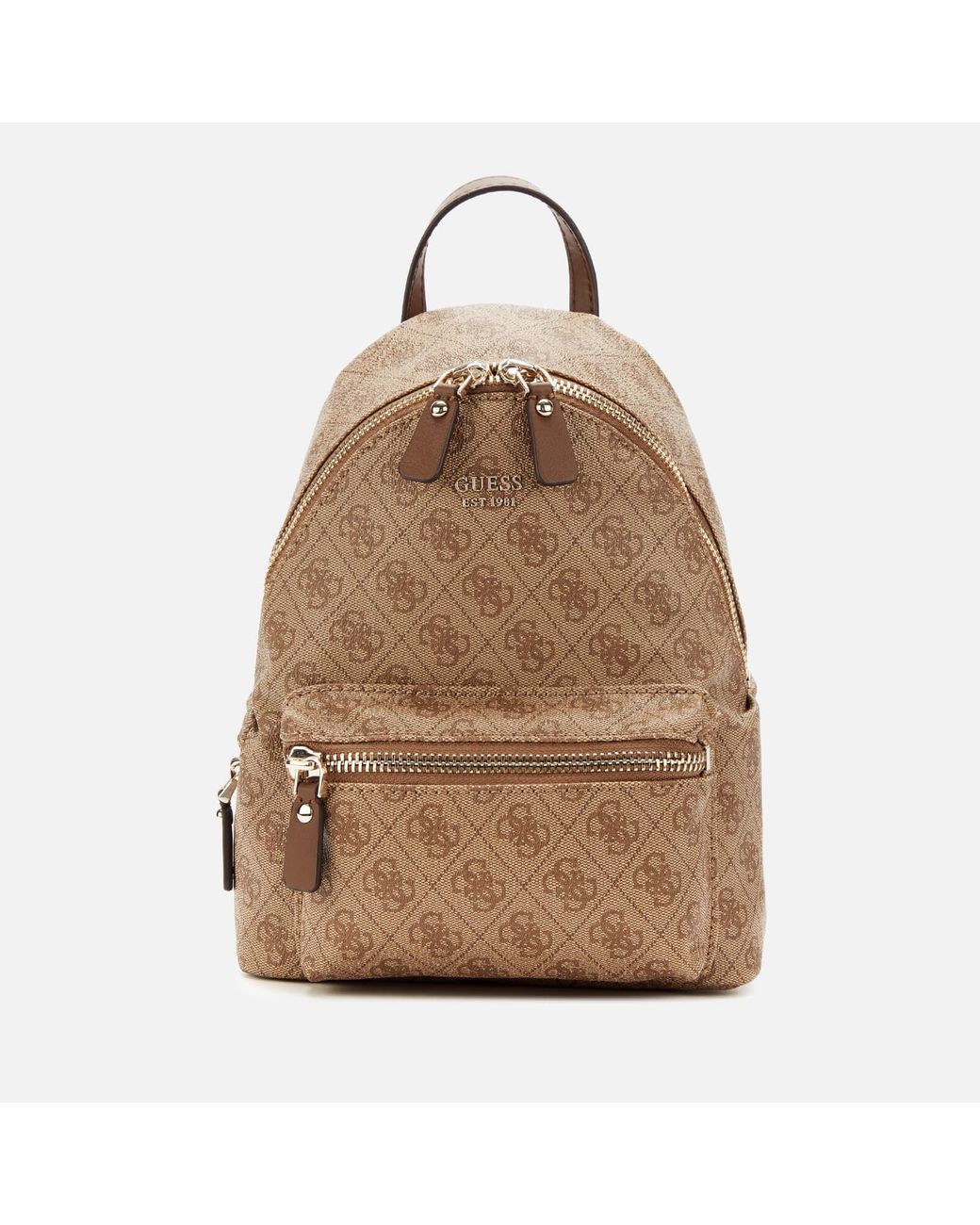 Guess Leeza Small Backpack in Brown | Lyst Canada